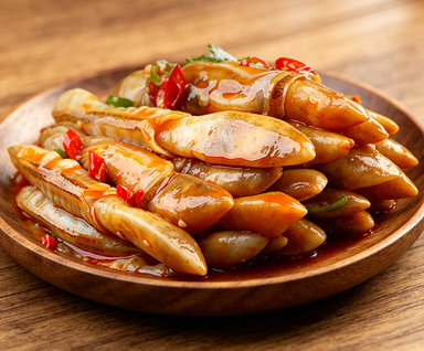 Savory Stir-Fried Squid Tentacles
